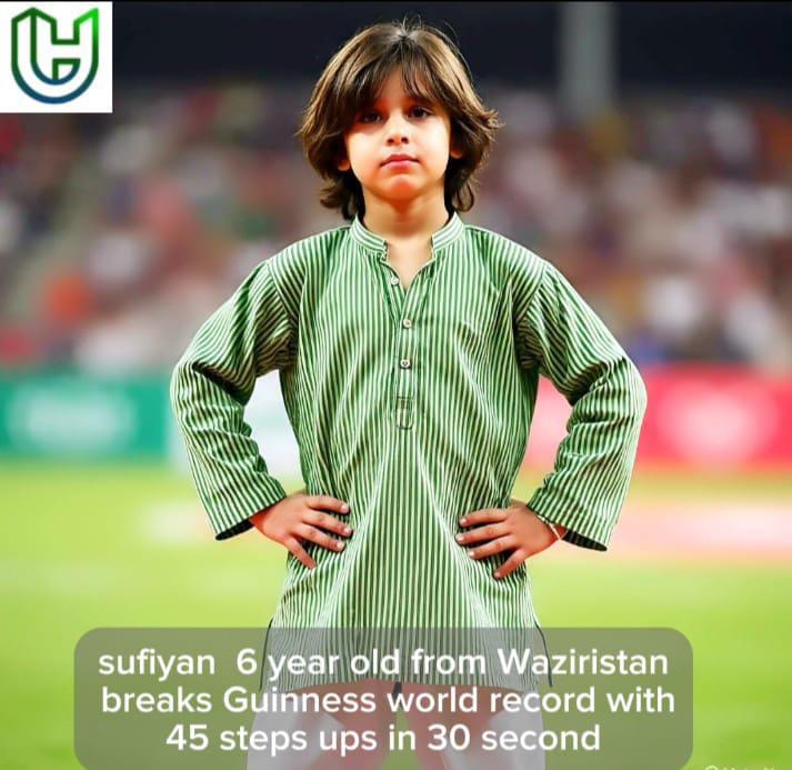 Sufiyan Child Guiness World Record